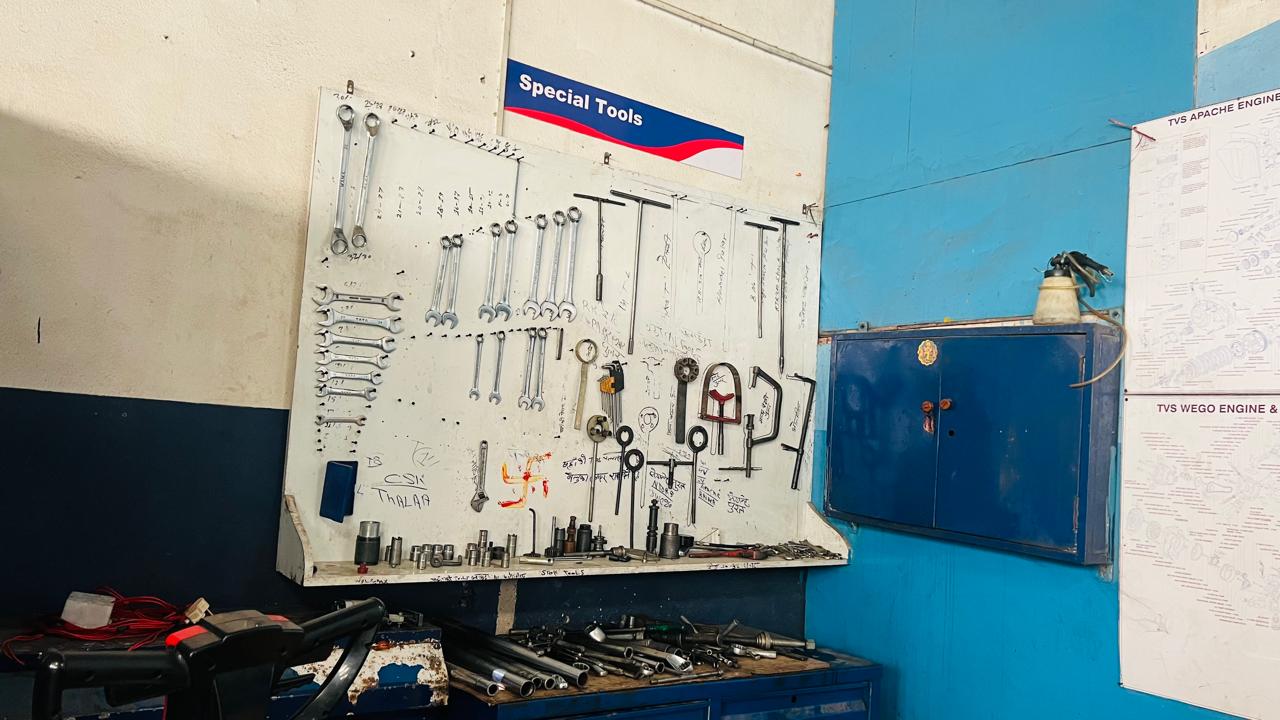 Oil change service